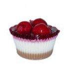 Raspberry Cheesecake Muffin Candle
