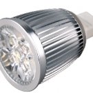 6W GU10 High Power Warm White LED Lamp Light Bulb 4x1.5W X 8Units