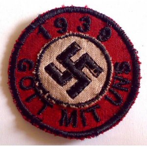 ww2 nazi party patch - GOTT MIT UNS