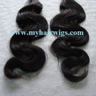 100% brazilian hair 18inch body wavy 1b free ship high quality