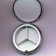 Silver-tone Pill Box