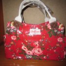 Trellis Rose Oilcloth Day Bag