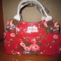 Trellis Rose Oilcloth Day Bag