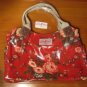 Trellis Rose Oilcloth Day Bag