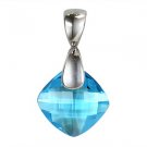 Swiss Blue Topaz Pendant!