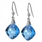 Swiss Blue Topaz Earrings