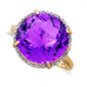 Amethyst Ring 9.55 Ct set in 10k YG!