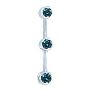 .25 ct Blue Diamond Pendant!