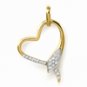 .10 Ct Rose Gold  Pendant!