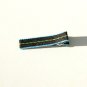 No Slip Hair Clips - Blue and Brown Dainty Stitch (HC-LAC2-020)