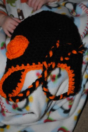 Earflap Rose hat