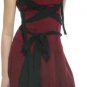 Lip Service red dress with ties, size Large
