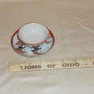 VINTAGE JAPANESE GEISHA GIRL TEA CUP AND SAUCER PORCELAIN  UNMARKED