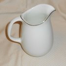 UNIVERSAL BALLERINA 1 QT. PITCHER WITH PLATINUM RIM 22 CARAT