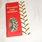 FIRESTONE FARM NOTEBOOK 6 1/2" X 3 1/2" 1950 REVISED 1958