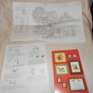 ARTCRAFT CONCEPTS "GRISTMILL" CREWEL EMBROIDERY 1980 18 X 15 1/2"