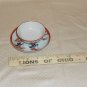 GEISHA GIRL TEA CUP & SAUCER PORCELAIN  UNMARKED VINTAGE JAPANESE