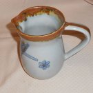 Ken Edward El / Palomar Ceramic Cream  Pitcher Mexico Hand Crafted by KE