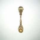 Ornate Brass Spoon
