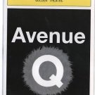 "Avenue Q" Playbill