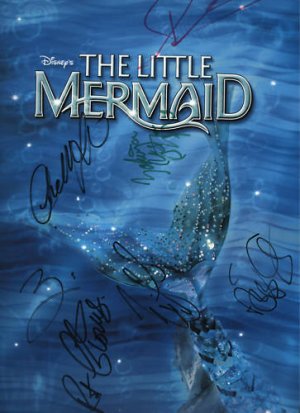 "Disney's The Little Mermaid" Program *AUTOGRAPHED*