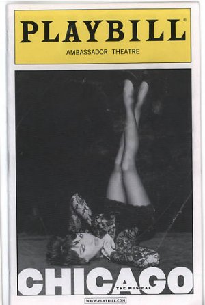 "Chicago" Playbill