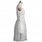 New Cocktail Music Note Short Formal Prom Evening Party Ball Women Chiffon Spring Dress