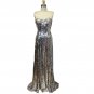 New Jessica Red Sequins Split Wamen Ball Long Formal Evening Prom Party ball Dresses