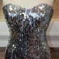 New Jessica Red Sequins Split Wamen Ball Long Formal Evening Prom Party ball Dresses