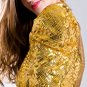 Sexy V-neck Gold Sequins Cocktail Ball Party Short mini Dress Clubwear
