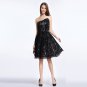 New Black Short Formal Gown Cocktail Party Women Lace Evening Ball Dresses