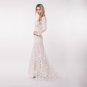 New white lace Mermaid Backless beach Wedding Dresses Bridal gown size 468 10 12