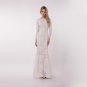 New white lace Mermaid Backless beach Wedding Dresses Bridal gown size 468 10 12