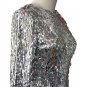 Newest Long Sleeve Red Sequins Women Prom Formal Evening Cocktail Ball Dress