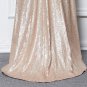 New sexy v-neck champagne sequins long formal gown evening party prom dresses 12