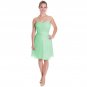 New Light Green chiffon women sweetheart short cocktail bridesmaids formal prom dresses pink