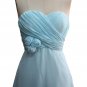 New Light Green chiffon women sweetheart short cocktail bridesmaids formal prom dresses pink