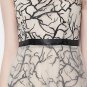 Elegant Black Capped sleeve Tulle Long formal Wedding gowns Evening party Prom dresses