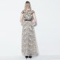 Elegant Black Capped sleeve Tulle Long formal Wedding gowns Evening party Prom dresses