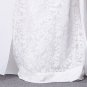 New White Lace&chiffon off shoulder cape Dresses Long Formal Evening Prom ball gowns