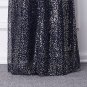 New Navy blue sequin the bride of the mother dresses Long formal Evening Prom ball gowns