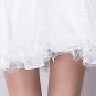 New one shoulder White sequin& Organza short cocktail Party Dresses Homecoming Evening ball gowns