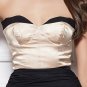 New White Lace &tulle 3/4leeveoff shoulder short cocktail party Women's dresses casual dresses