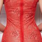 New Red Lace&tulle Long formal Evening Party Dresses Prom ball gowns