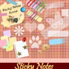 Digital Scrapbook Sticky Notes