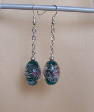 Italian Glass Bead Earrings