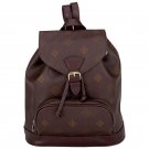 Gigi Chantal Brown Backpack Purse
