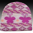Classique Pink Girls Beanie Hat