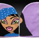 Classique Purple Girls Beanie Hat
