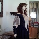 Silver n Blue Navy  Costume gown
